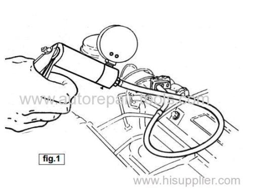 Professional Vacuum Pump Brake Bleeder Test Kit