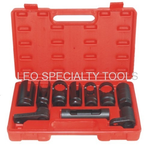 10 pcs Automotive Oxygen Sensor Socket Set