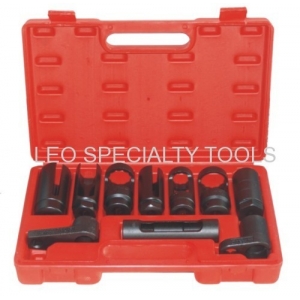 10 pcs Automotive Oxygen Sensor Socket Set