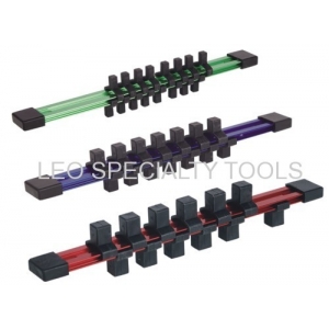 Magnetic Socket Rail Double Sided Holder Organizer 1/4'' 3/8'' 1/2''