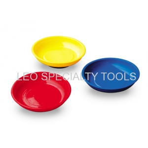 6'' Diameter x 1'' Depth Multi Color Magnetic Parts Bowl