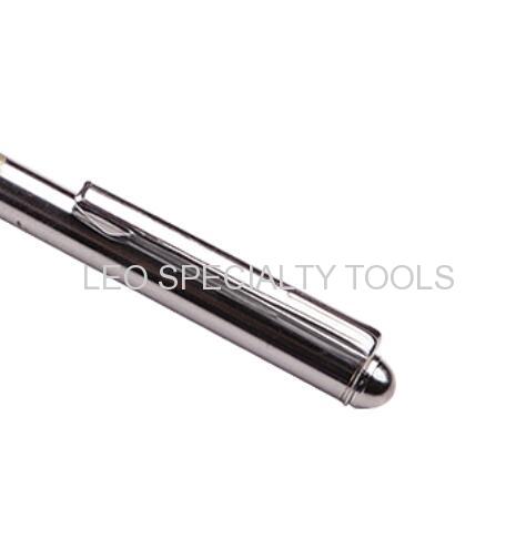 Retractable Inspection Mirror with Pen Clip