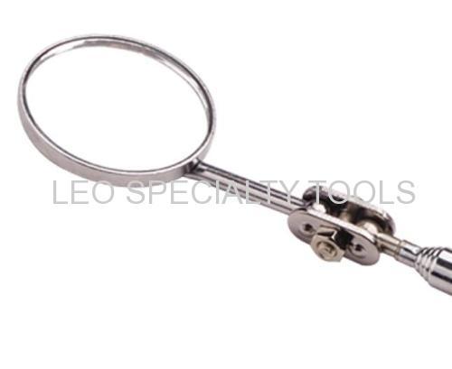 Pen Clip Retractable Inspection Mirror with Extends 6-3/4'' to 19-1/4''