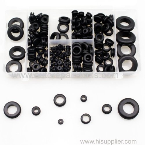 180 PC Rubber Grommet Assortment