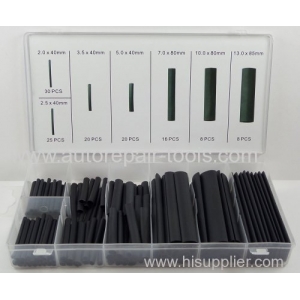 127 pcs Heat Shrink Wire Cable Tubing Assortment