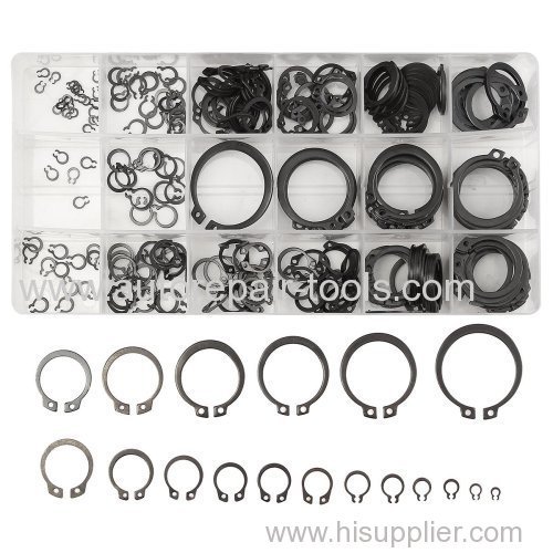 300 pcs Circlip Retaining Ring Set For Industrial Fasteners