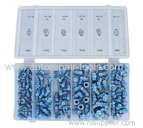 110pc SAE Grease Fitting Assortment