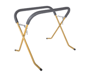 Portable Work Stand with Curved Leg