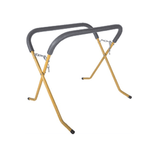 Portable Work Stand with Curved Leg